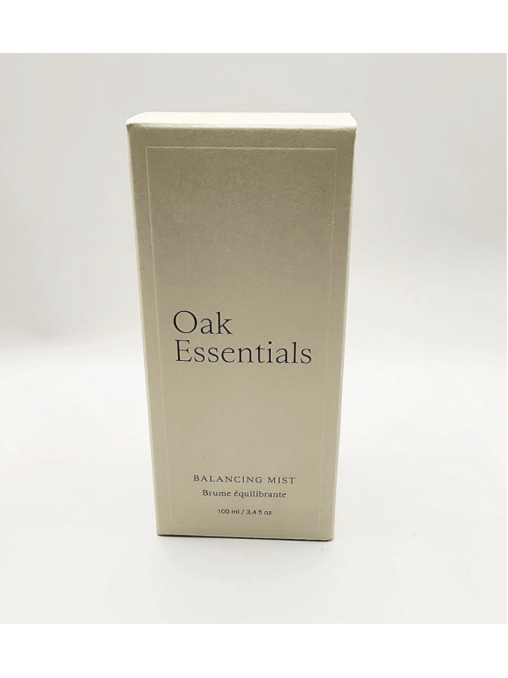 Oak Essentials Balancing Mist Face & Body Toner 3.4 oz New in Box